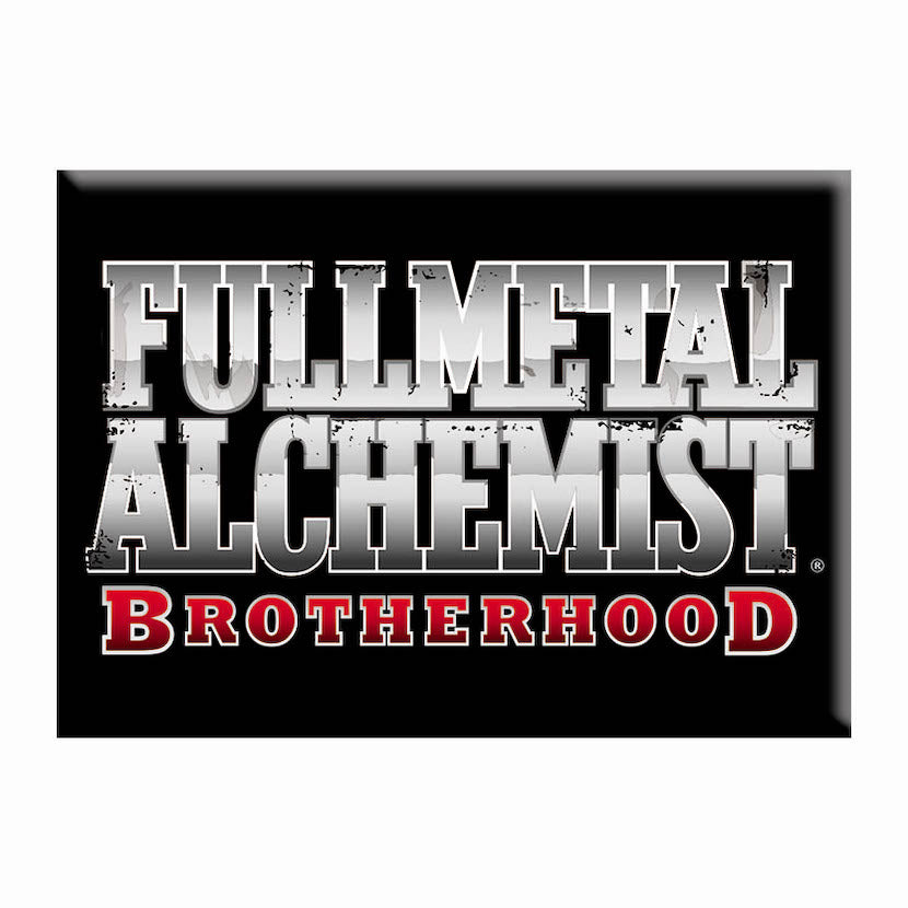 Fullmetal Alchemist Brotherhood US Logo 2.5"x3.5" Magnet - 3 pc prepack