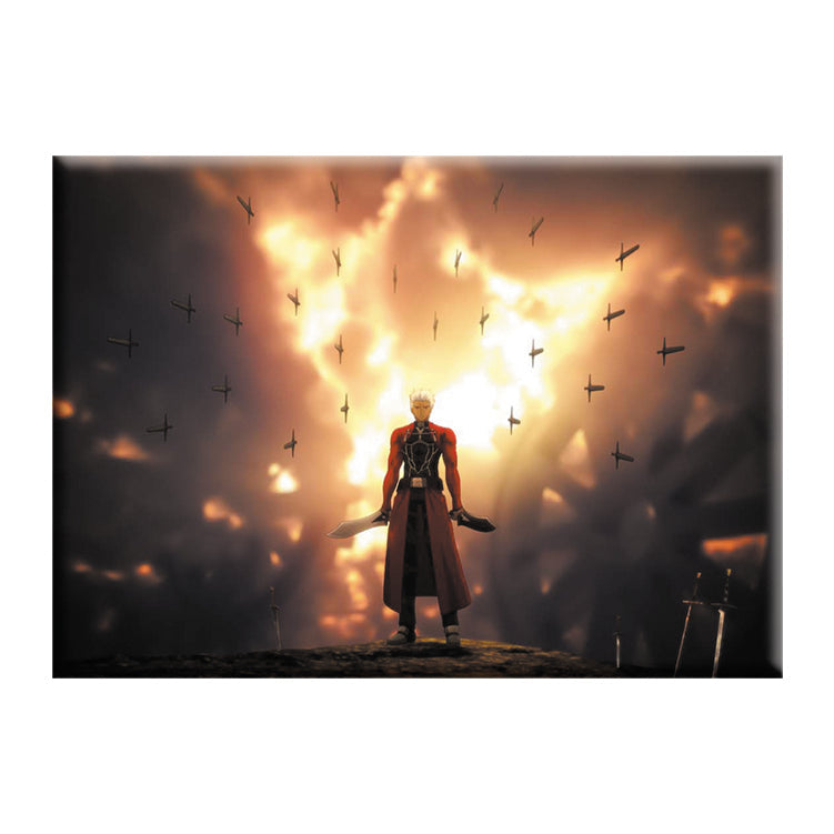 Fate Stay Night [Unlimited Blade Works] Archer's Unlimited Blade Works 2.5"x3.5 Magnet - 3 pc prepack