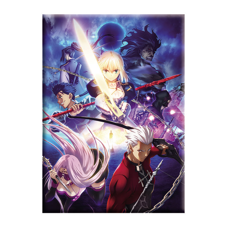 Fate Stay Night [Unlimited Blade Works] Servants 2.5"x3.5" Magnet - 3 pc prepack