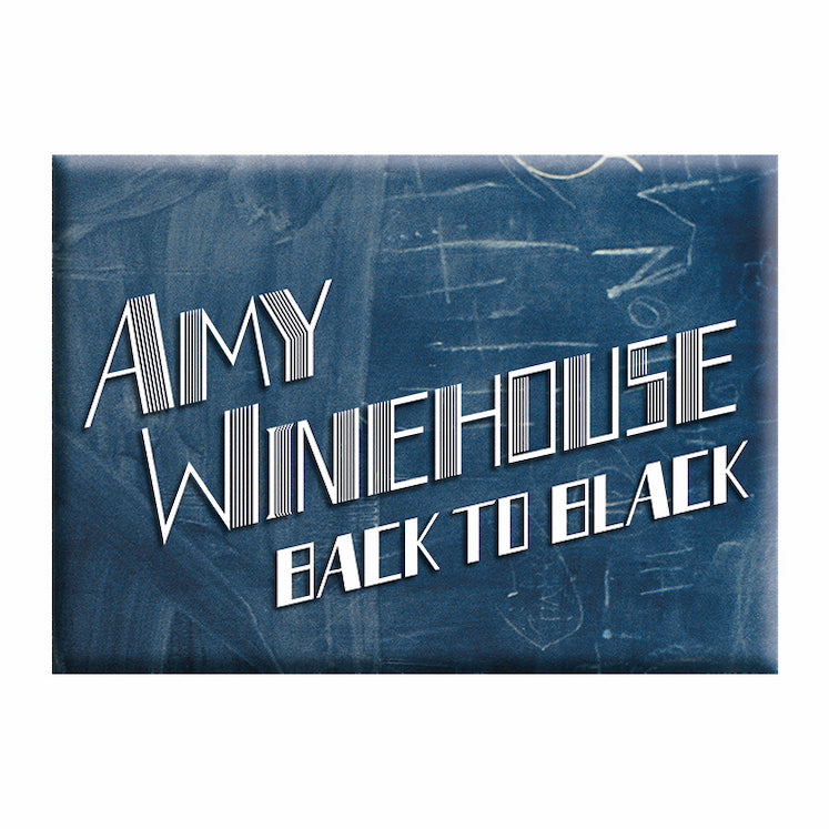 Amy Winehouse Back To Black 2.5"x3.5" Magnet - 3 pc prepack