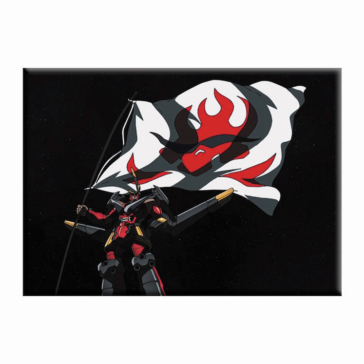 Gurren Lagann GL Flag 2.5"x3.5" Magnet - 3 pc prepack
