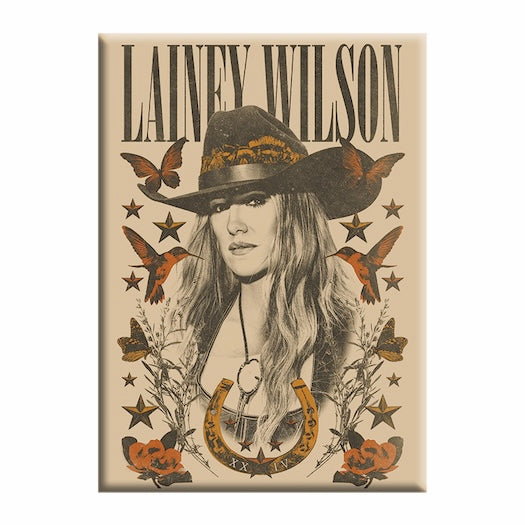 Lainey Wilson Stars 2.5"x3.5" Magnet - 3 pc prepack