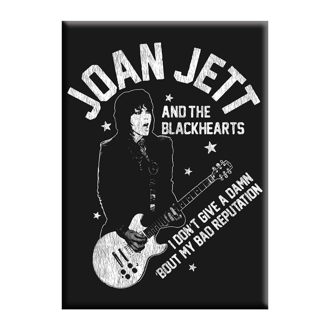 Joan Jett  the Blackhearts Bad Reputation 2.5"x3.5" Magnet - 3 pc prepack
