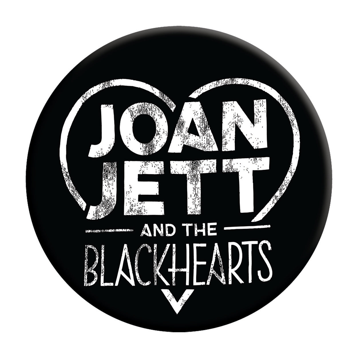 Joan Jett  the Blackhearts Logo 3" Magnet - 3 pc prepack