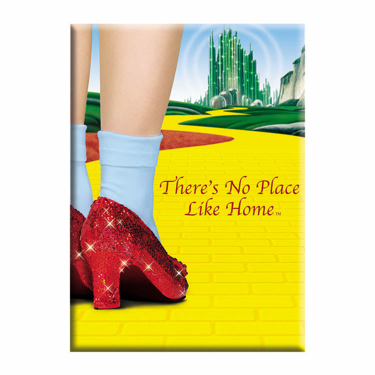 The Wizard of Oz No Place Like Home 2.5"x3.5" Magnet - 3 pc prepack