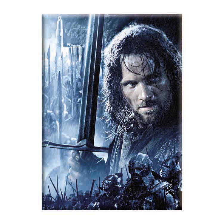 The Lord of the Rings Aragorn 2.5"x3.5" Magnet - 3 pc prepack