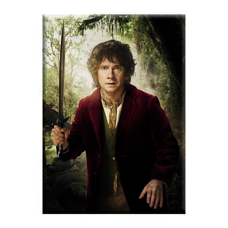 The Hobbit Bilbo 2.5"x3.5" Magnet - 3 pc prepack