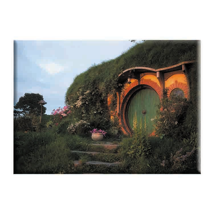 The Hobbit- Hobbit Home 2.5"x3.5" Magnet - 3 pc prepack