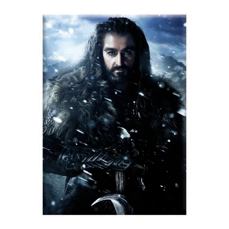 The Hobbit Thorin 2.5"x3.5" Magnet - 3 pc prepack
