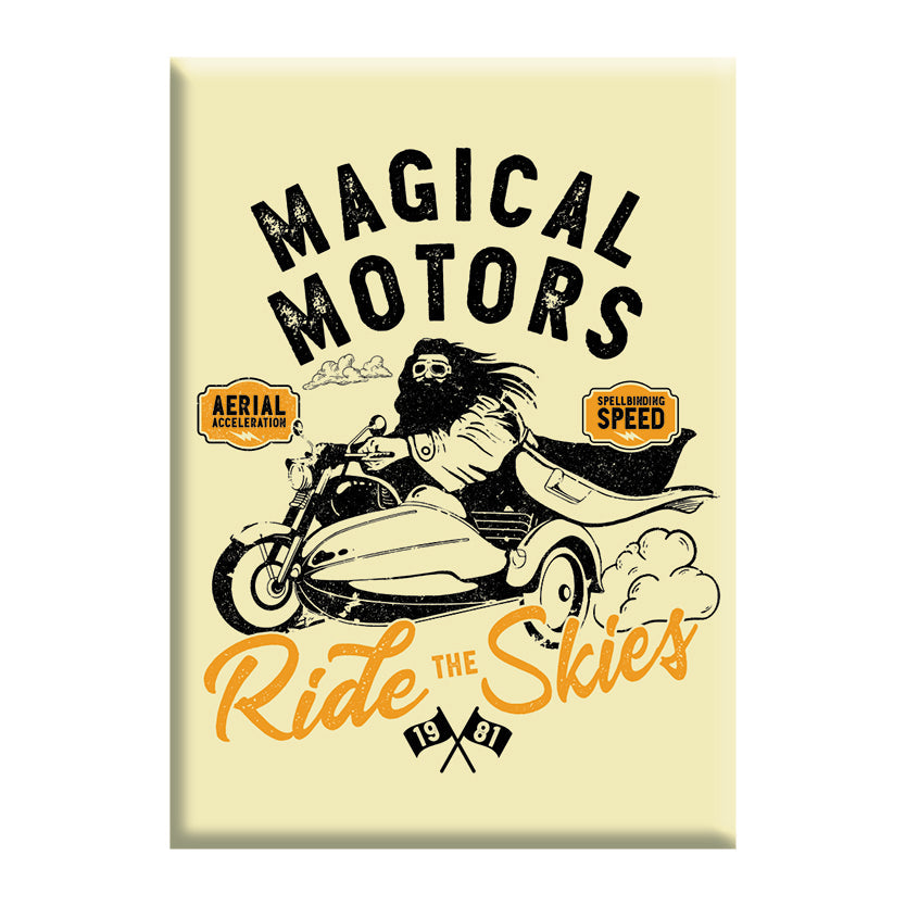 Harry Potter Hagrid's Motorcycle 2.5"x3.5" Magnet - 3 pc prepack