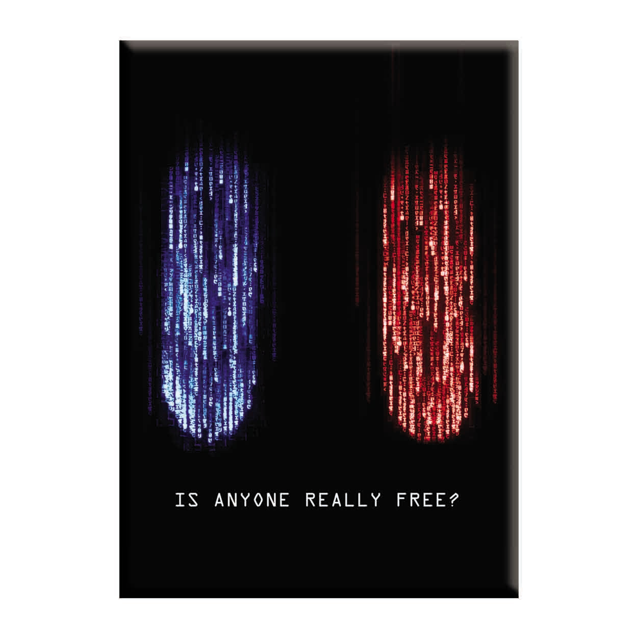 The Matrix Blue vs Red Pill 2.5"x3.5" Magnet - 3 pc prepack