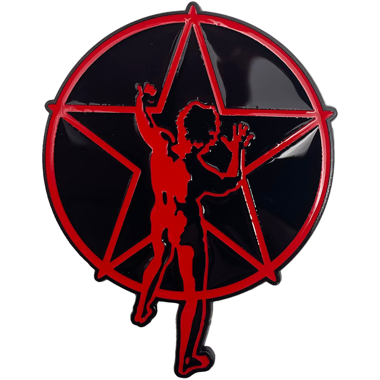 Rush Starman 3.5"x2.75" Enamel Magnet - 2 pc prepack