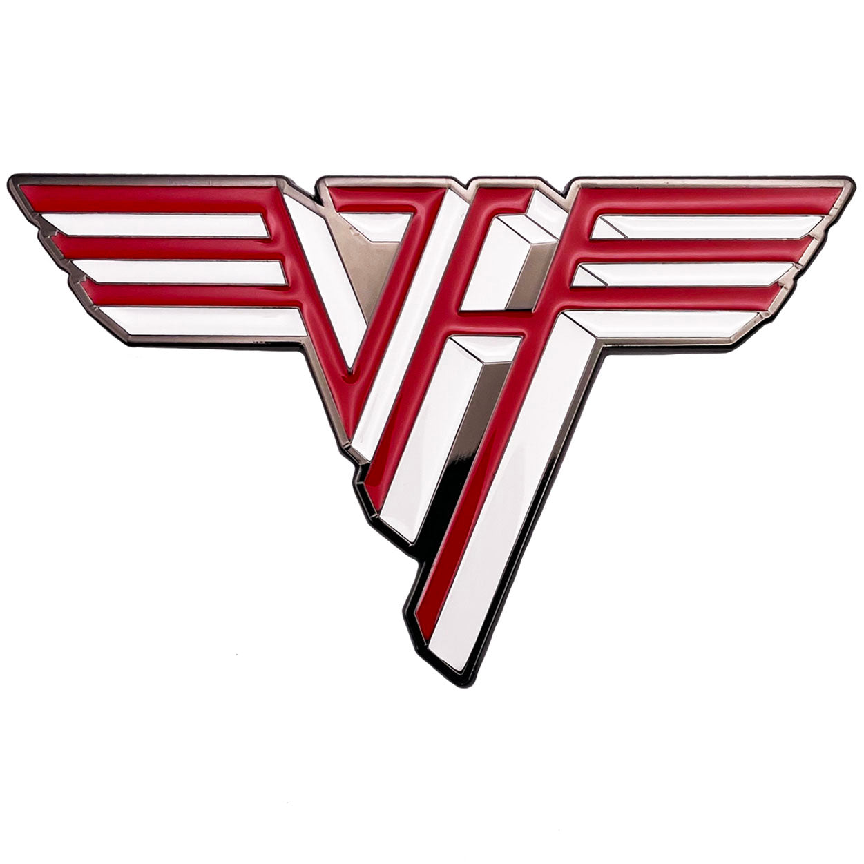 Van Halen Logo 3.5"x2.1" Enamel Magnet - 2 pc prepack