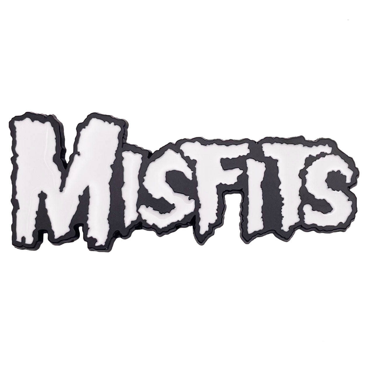 Misfits Name Logo 3"x1.25" Enamel Magnet - 2 pc prepack