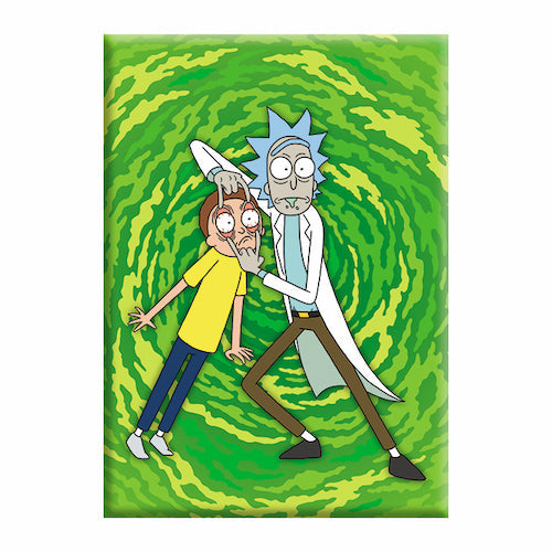 Rick  Morty Open Your Eyes 2.5"x3.5" Magnet - 3 pc prepack