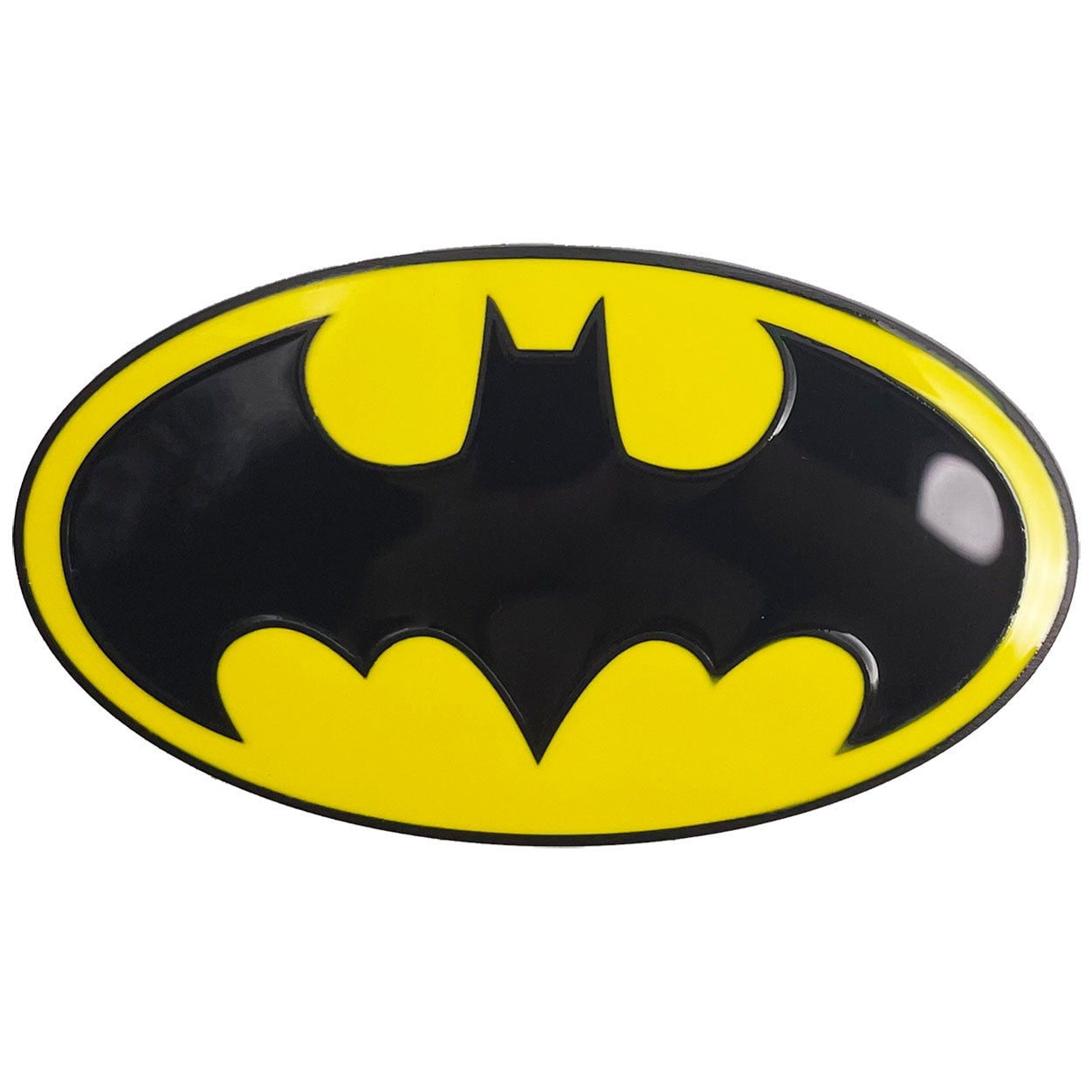 Batman Logo 3.5"x2" Enamel Magnet - 2 pc prepack