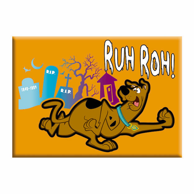 Scooby Doo Ruh Roh! 2.5"x3.5" Magnet - 3 pc prepack