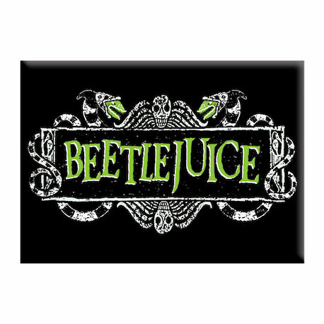 Beetlejuice Logo 2.5"x3.5" Magnet - 3 pc prepack