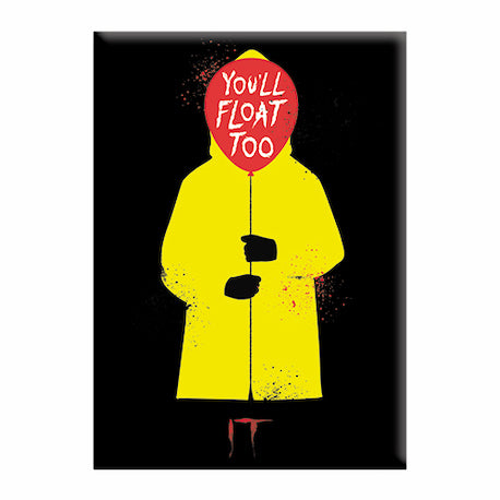 IT You'll Float TooÂ 2.5"x3.5" Magnet - 3 pc prepack