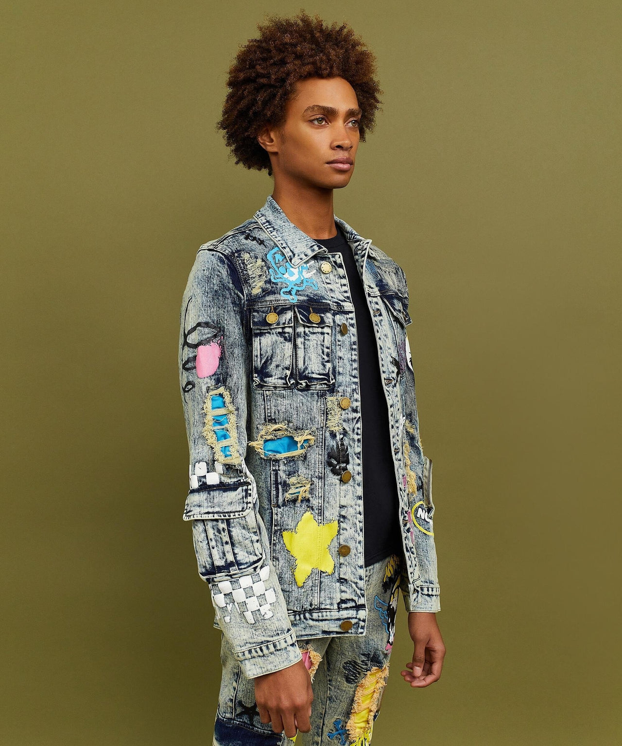 Skull Denim Jacket