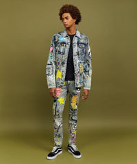 Thumbnail for Skull Denim Jacket