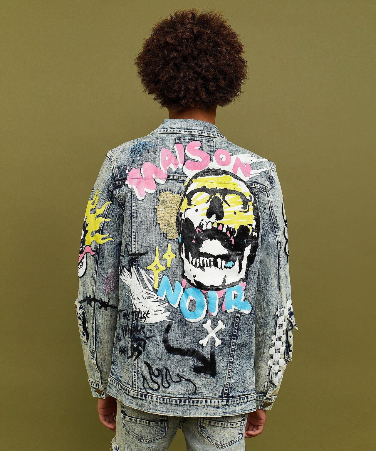Skull Denim Jacket