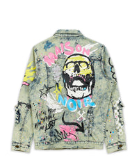 Thumbnail for Skull Denim Jacket