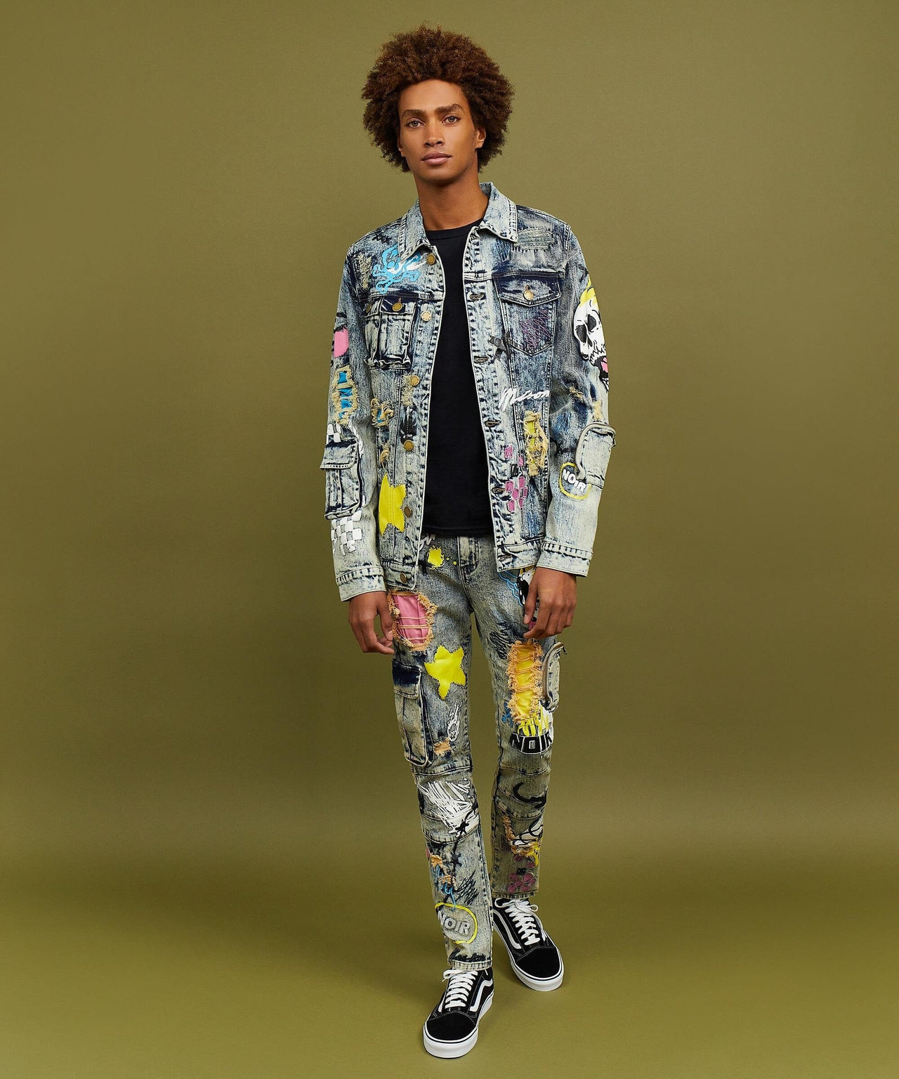 Skull Denim Jacket