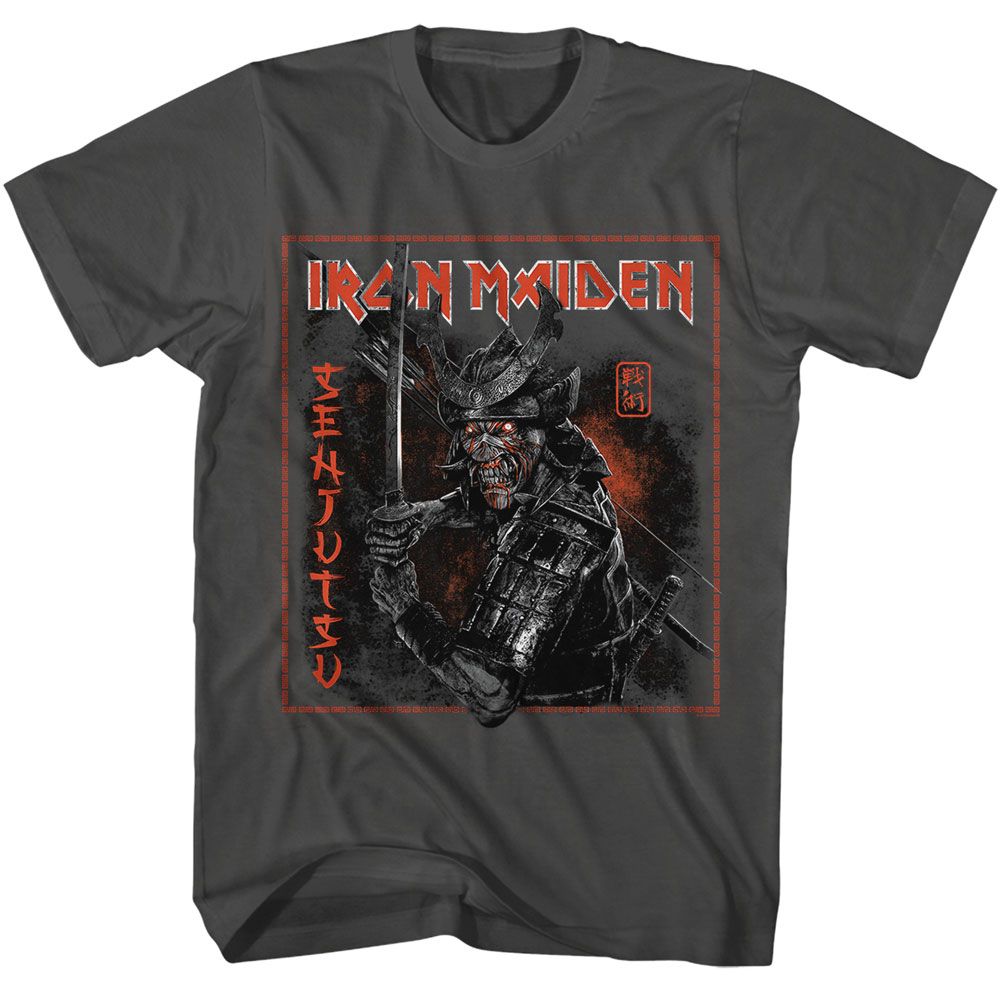 IRON MAIDEN-IRON MAIDEN SENJUTSU-SMOKE ADULT S/S TSHIRT
