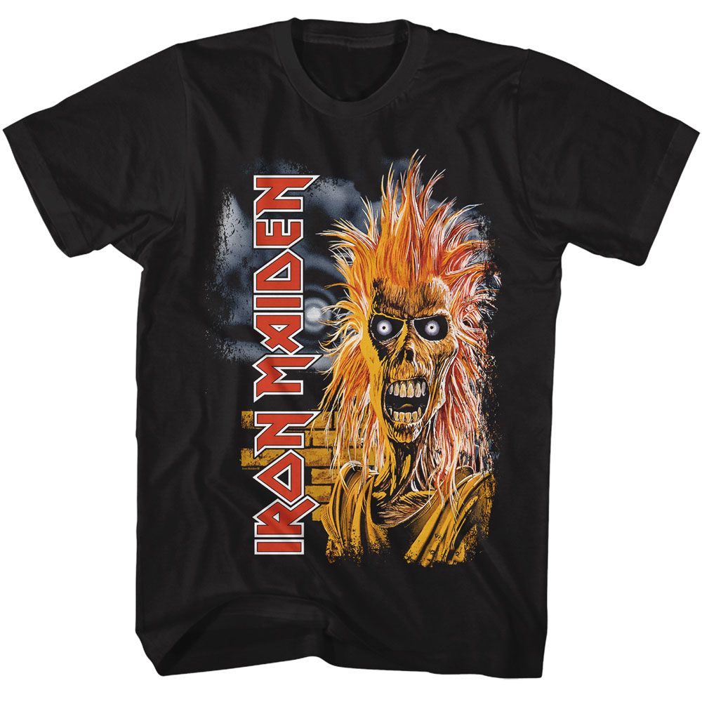 IRON MAIDEN-IRON MAIDEN-BLACK ADULT S/S TSHIRT