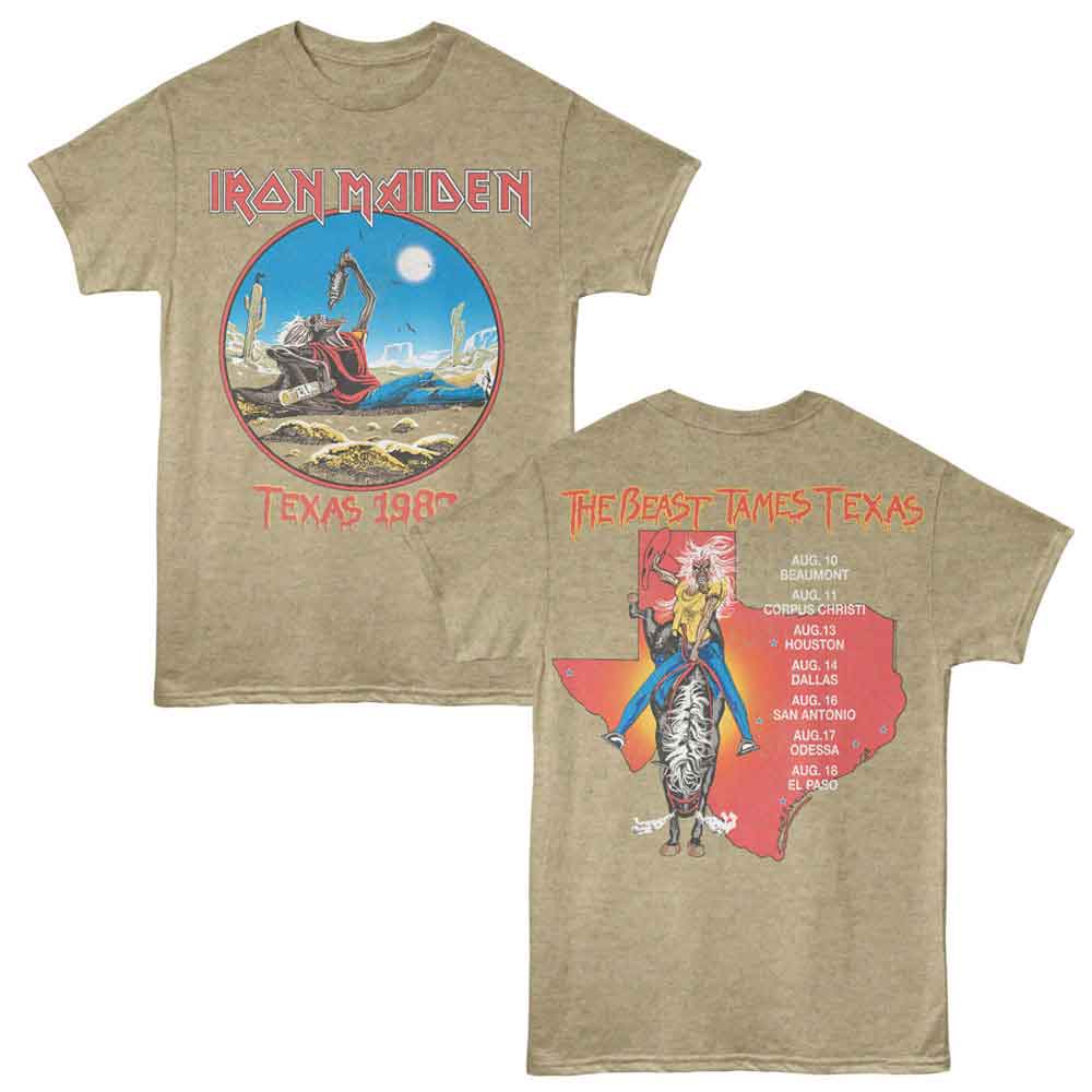 Iron Maiden - Texas 1982 F B T-Shirt
