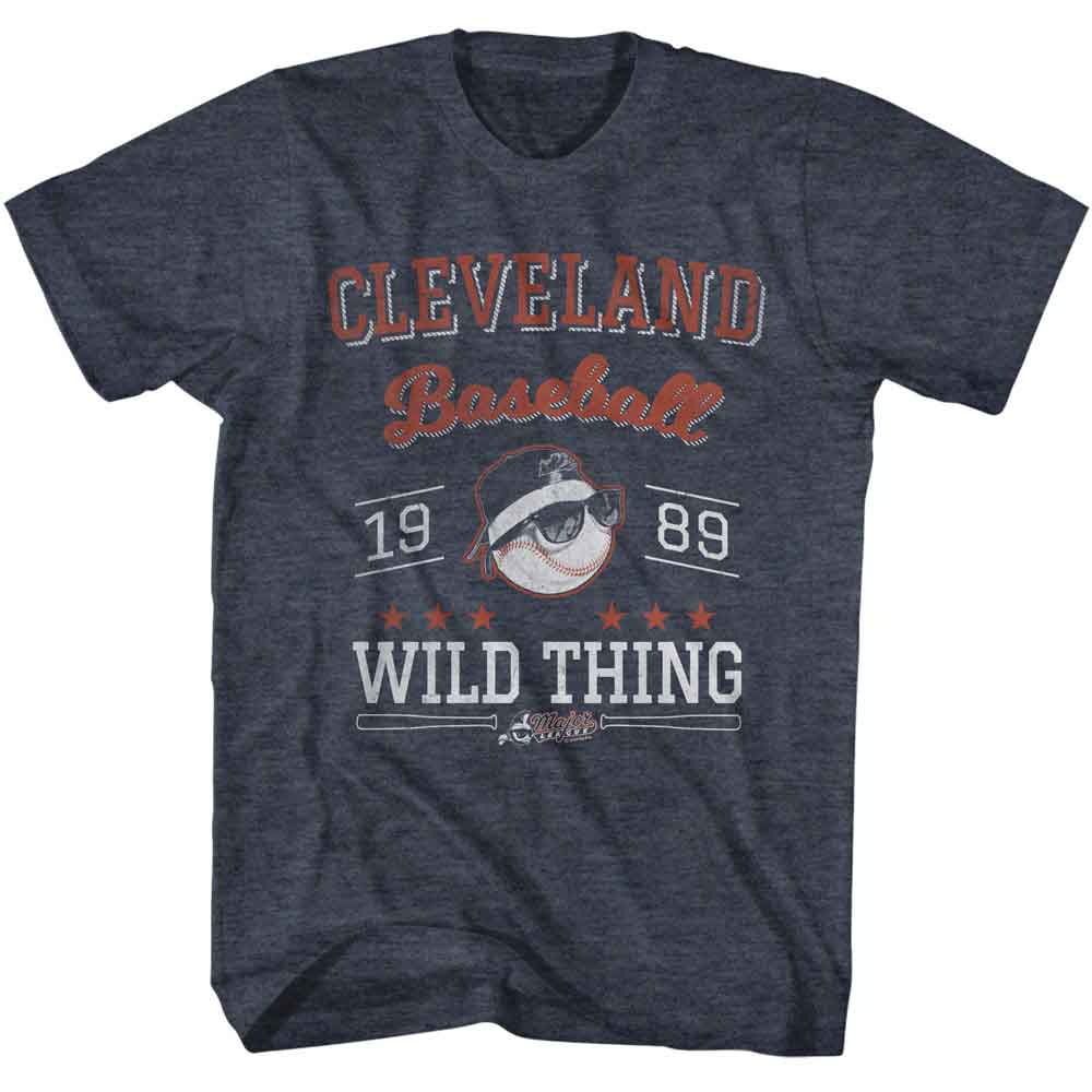 MAJOR LEAGUE-MAJOR LEAGUE CLEVELAND 94-NAVY HEATHER ADULT S/S TSHIRT
