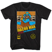 Thumbnail for MACHO MAN-PRO WRESTLING-BLACK ADULT S/S TSHIRT
