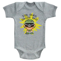 Thumbnail for MACHO MAN-TO BE REAL-GRAY HEATHER INFANT S/S BODYSUIT