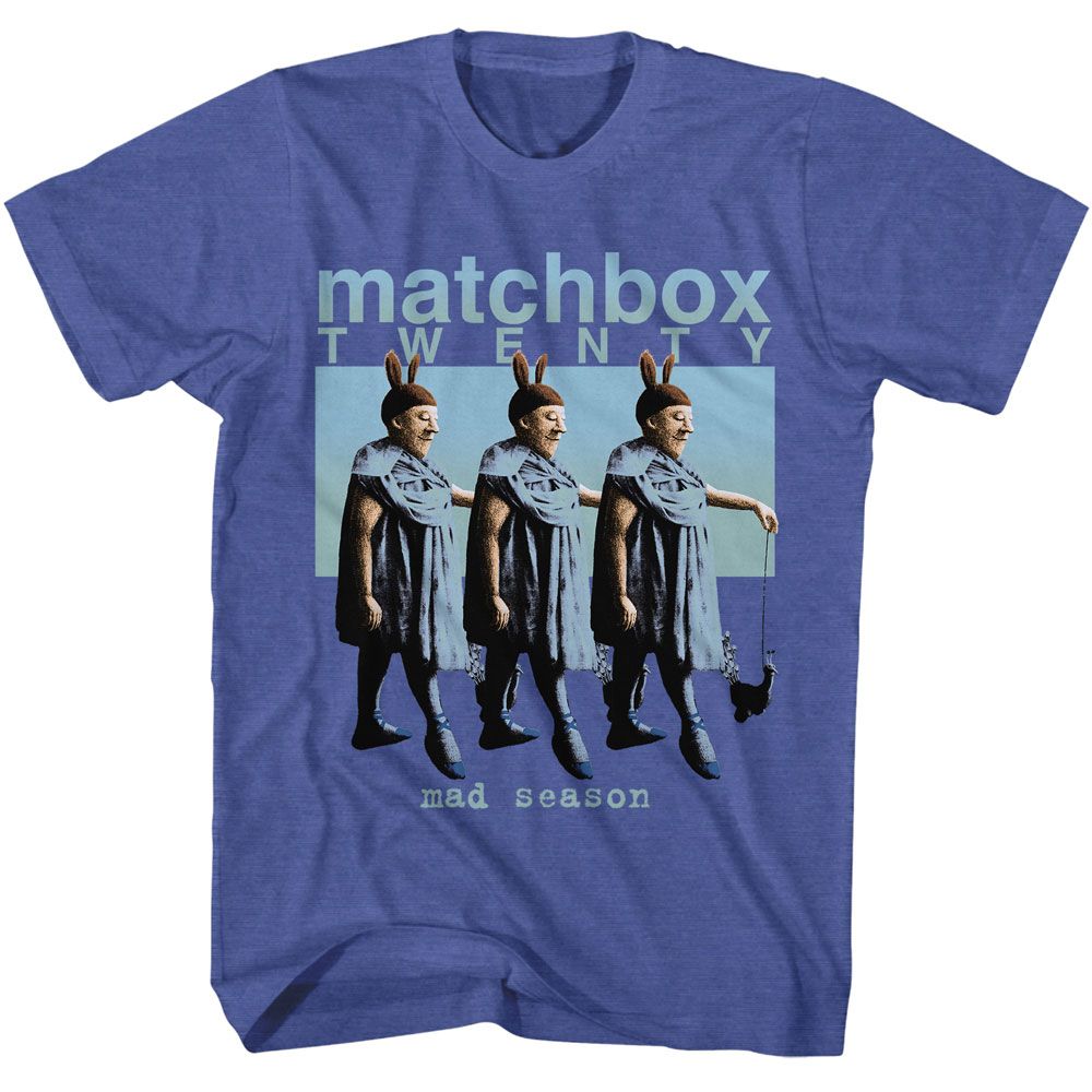 MATCHBOX TWENTY-MATCHBOX 20 MAD SEASON-ROYAL HEATHER ADULT S/S TSHIRT