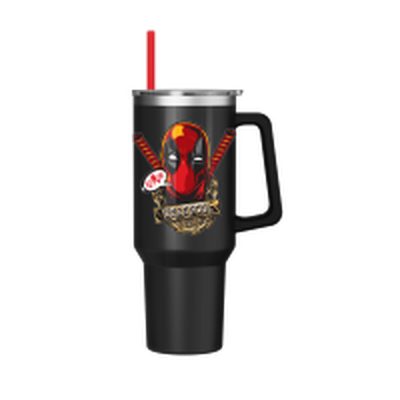 Deadpool Gold Chains   40oz Stainless Steel Tumbler w Handle – 12 pc ppk ($13.75 each)