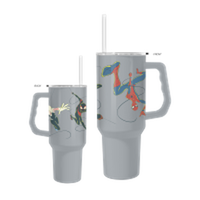 Thumbnail for Haus of Spider Trio  40oz Stainless Steel Tumbler w Handle – 12 pc ppk ($13.75 each)