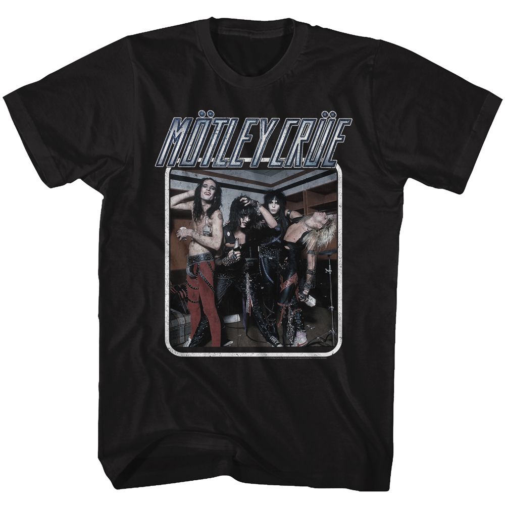 MOTLEY CRUE-UNCRUED-BLACK ADULT S/S TSHIRT