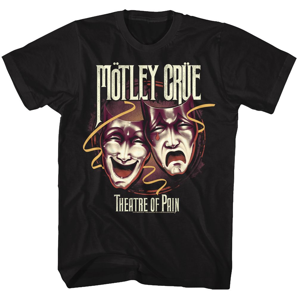 MOTLEY CRUE-THEATRE OF PAIN-BLACK ADULT S/S TSHIRT