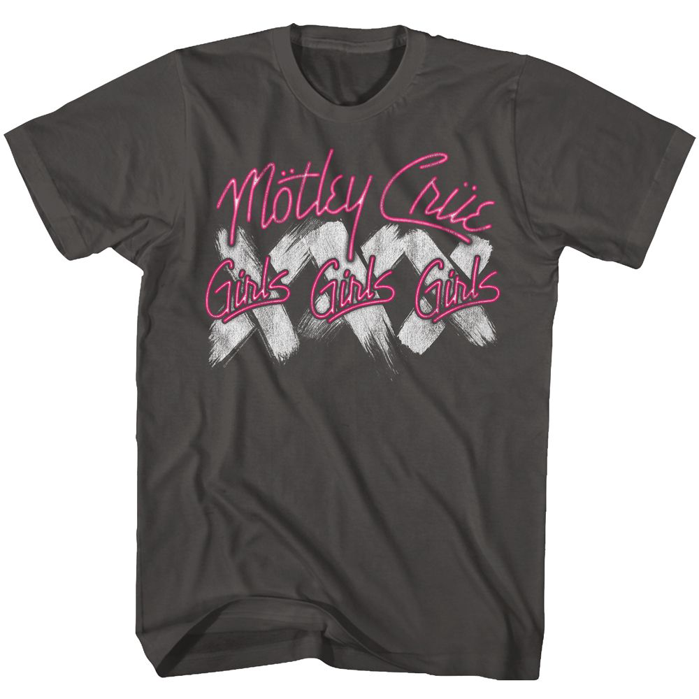 MOTLEY CRUE-XXX-SMOKE ADULT S/S TSHIRT