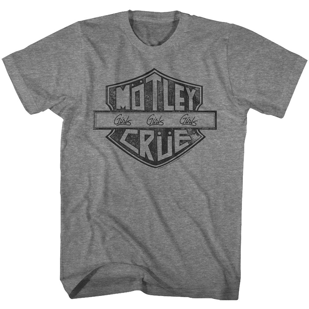 MOTLEY CRUE-MC SIGN-GRAPHITE HEATHER ADULT S/S TSHIRT