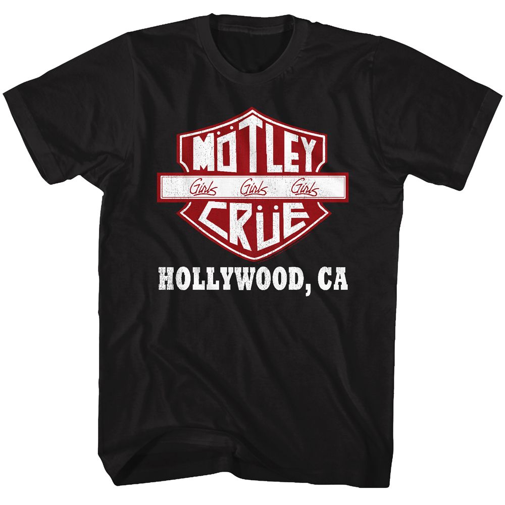 MOTLEY CRUE-CRUE SIGN-BLACK ADULT S/S TSHIRT