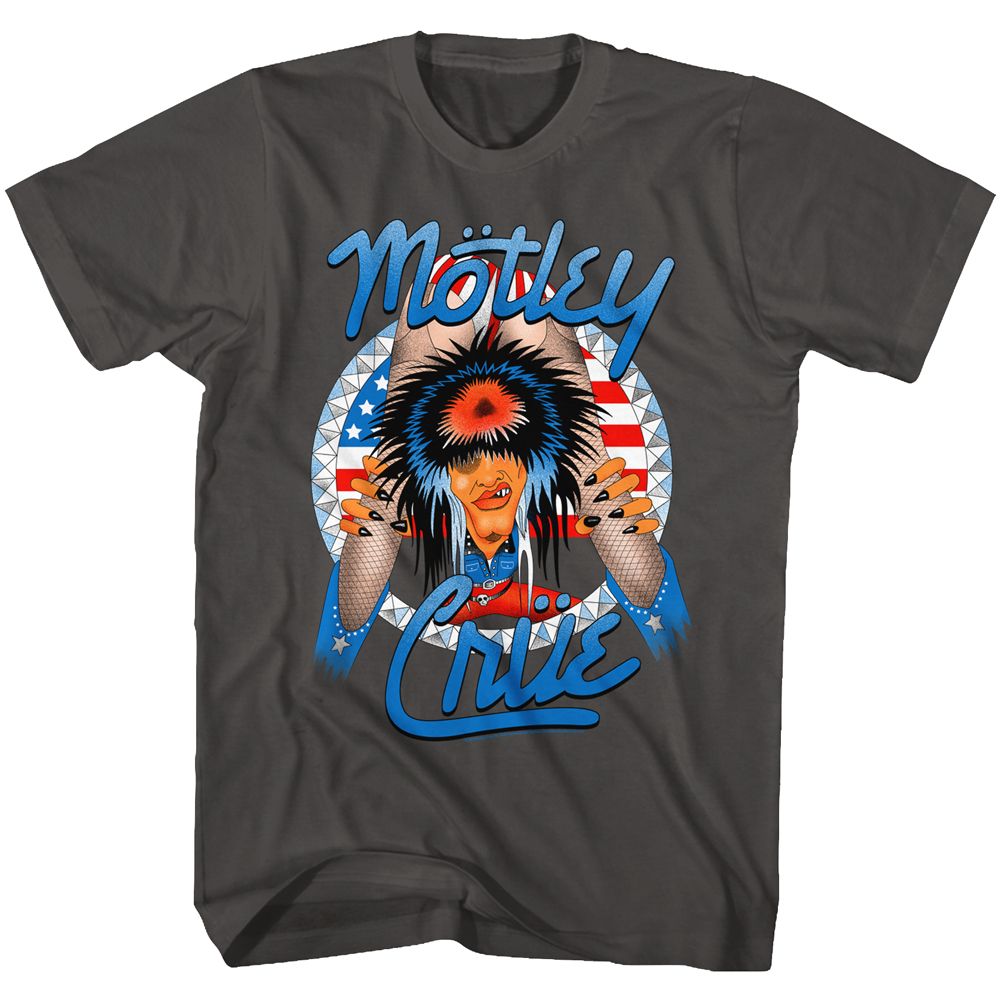 MOTLEY CRUE-LEGS-SMOKE ADULT S/S TSHIRT