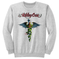 Thumbnail for MOTLEY CRUE-DRFEELGOOD-GRAY HEATHER ADULT L/S SWEATSHIRT