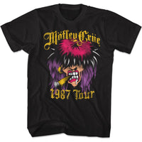 Thumbnail for MOTLEY CRUE-SPRAYPAINT TOUR-BLACK ADULT S/S TSHIRT