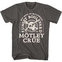 Thumbnail for MOTLEY CRUE-DRIPSKULL-SMOKE ADULT S/S TSHIRT