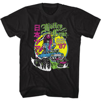 Thumbnail for MOTLEY CRUE-87 JAPAN-BLACK ADULT S/S TSHIRT