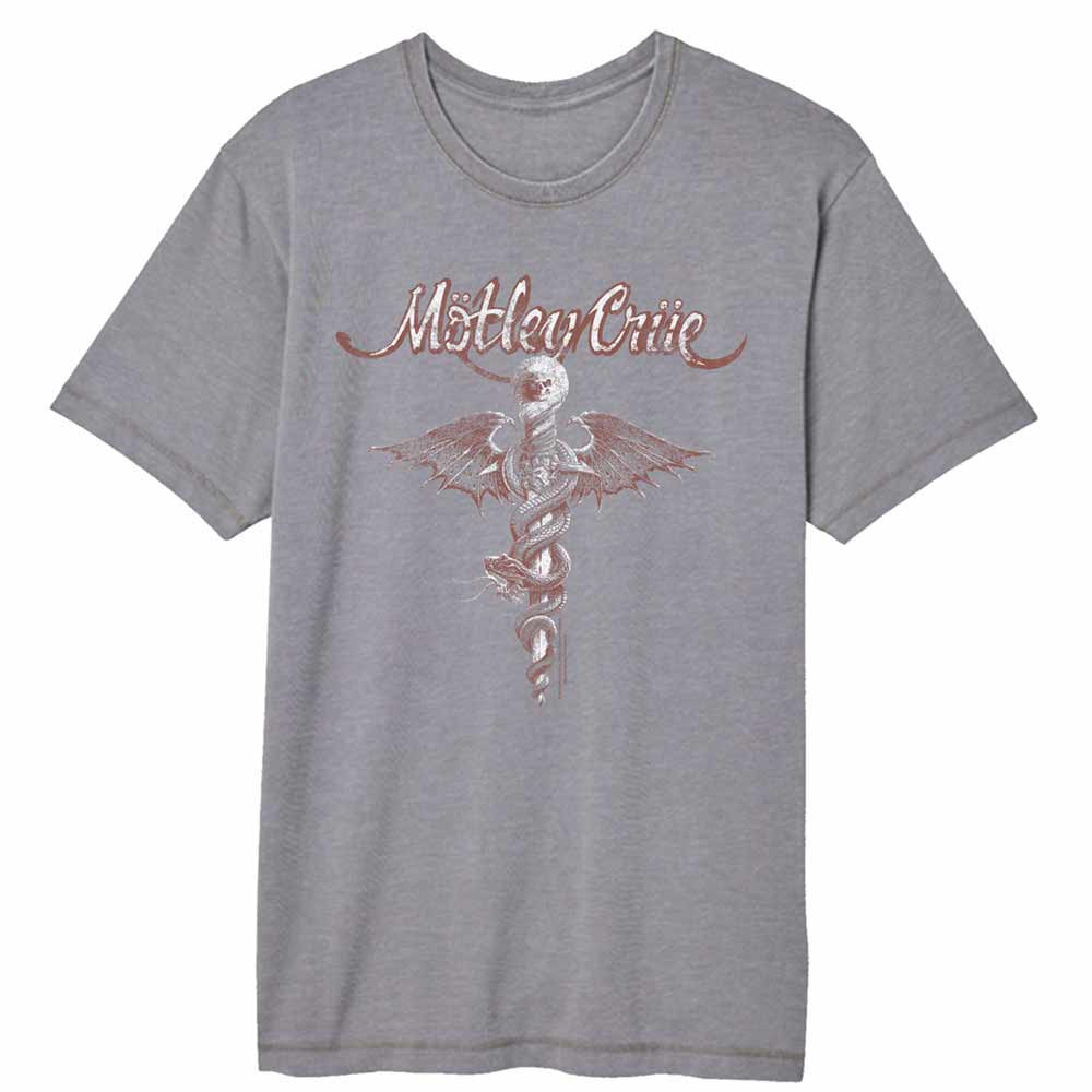 Motley Crue - Feel Good Caduceus Vintage Wash T-Shirt