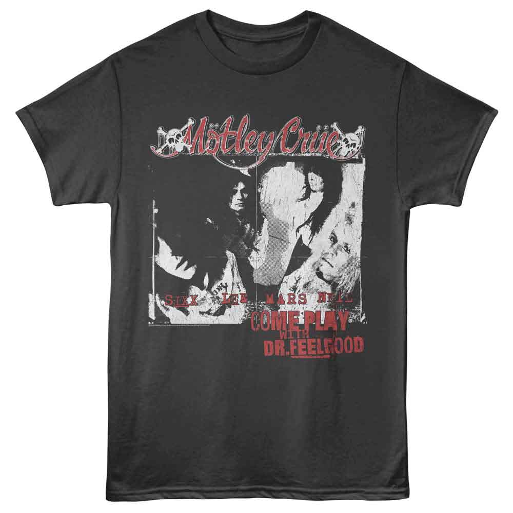 Motley Crue - Come Play W Dr Feelgood T-Shirt