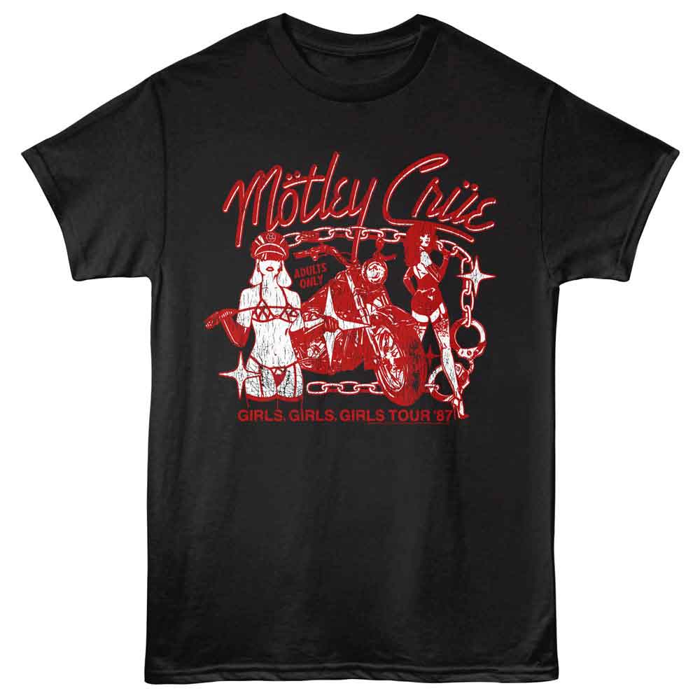 Motley Crue - Girls Girls Girls 87 T-Shirt